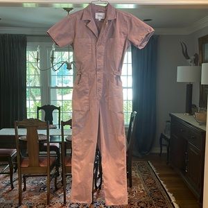Pistola Grover jumpsuit/boiler suit in Lilac Dust, size small